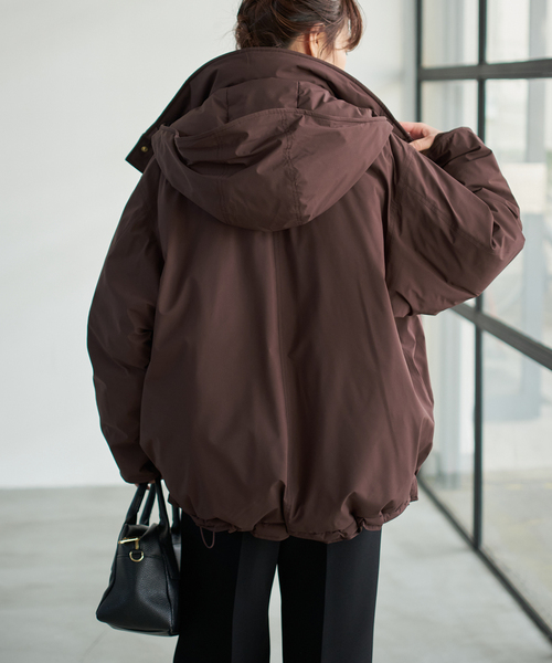 追加》2WAY撥水ダウンハーフコート（ダウンジャケット/コート）｜Spick