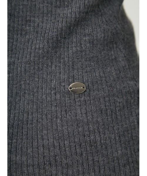 FRAY I.D（フレイアイディー）の「セミシアーウールシルクリブタートル