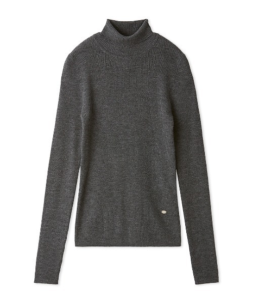 FRAY I.D（フレイアイディー）の「セミシアーウールシルクリブタートル