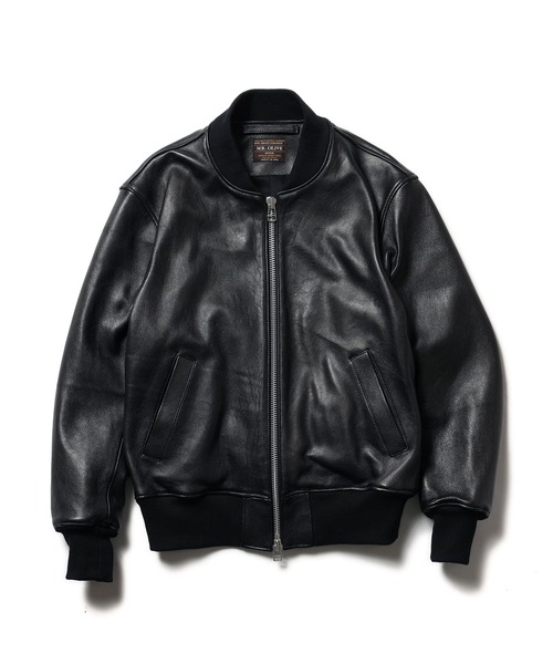 MR.OLIVE ミスターオリーブ / HAIR SHEEP SOFT LEATHER / MA-1 FLIGHT
