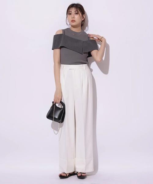 Mystrada（マイストラーダ）の「ビックカラードッキングニット（ニット