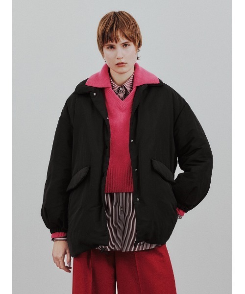 Mila Owen（ミラオーウェン）の「ステンカラーテントシルエットダウン