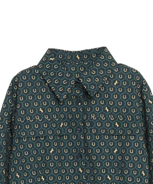 セール】Horseshoe print シャツワンピース（ワンピース）｜EIMY GOLF