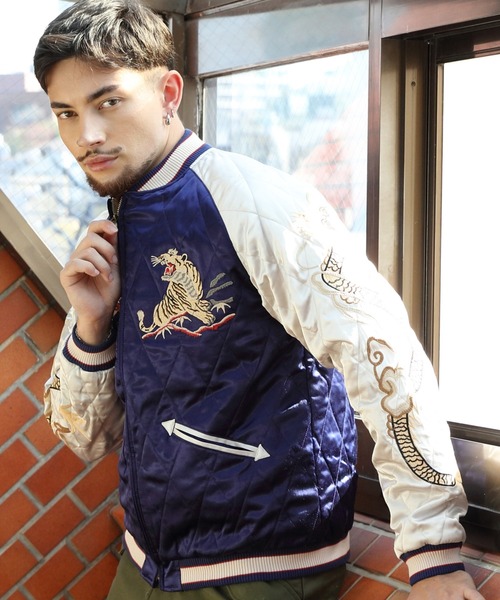 HOUSTON（ヒューストン）の「HOUSTON スカジャン（ドラゴン