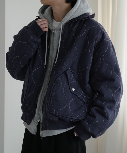 中綿キルティングブルゾン（ブルゾン）｜epnok（エプノック）の