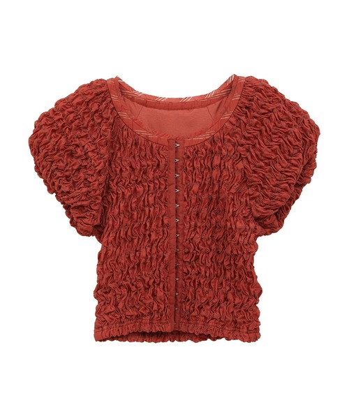 セール】SHIRRING PUFF TOPS（Tシャツ/カットソー）｜CLANE（クラネ