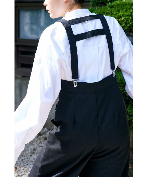 ENFOLD（エンフォルド）の「High Twist Weave サスペンダーワイド