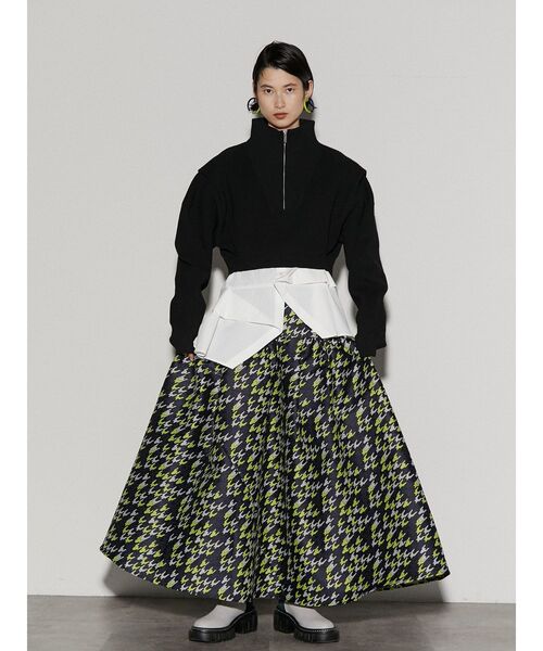 UN3D.（アンスリード）の「チドリジャカードスカート（スカート）」 - WEAR