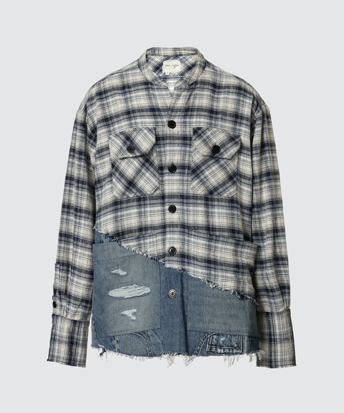 GREG LAUREN（グレッグローレン）の「RIVER/DENIM 50-50 BOXY STUDIO