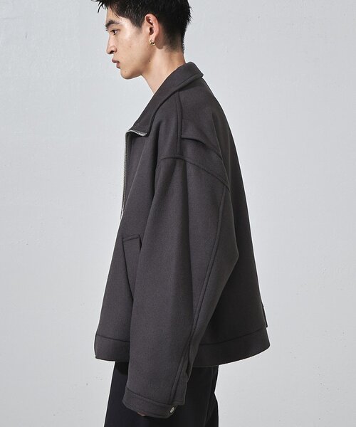 Lui's（ルイス）の「ビーバーメルトンZIPブルゾン（ブルゾン）」 - WEAR