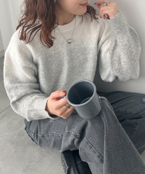 Samansa Mos2（サマンサ モスモス）の「前後着フェザーグラデーション