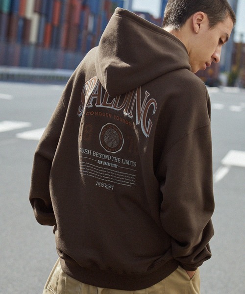 SPALDING/スポルディング 別注 ロゴ刺繍/プリント ヴィンテージライク