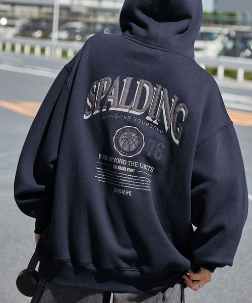 SPALDING/スポルディング 別注 ロゴ刺繍/プリント ヴィンテージライク