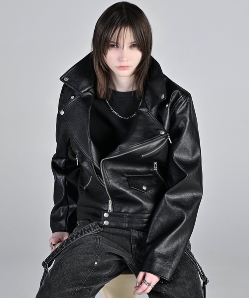 Cropped Double Riders Jacket / クロップド・ダブル・ライダース