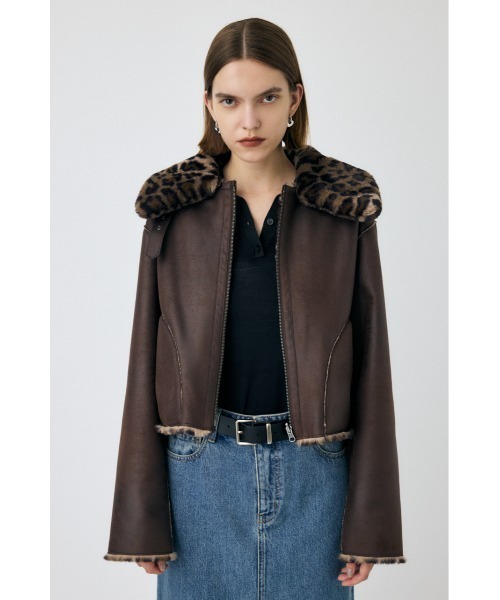 25年AW新作】REVER FAUX ファーコート（ブルゾン）｜MOUSSY（マウジー