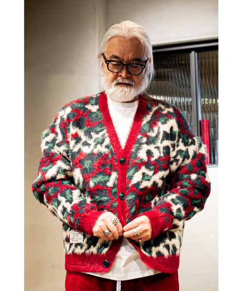 SEVESKIG（セヴシグ）の「SEVESKIG/セヴシグ/レオパードカーディガン