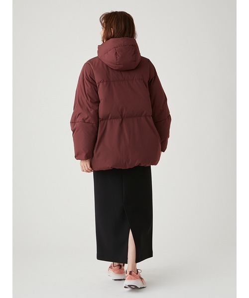 emmi（エミ）の「【emmi atelier】サステナブルフーディーダウン