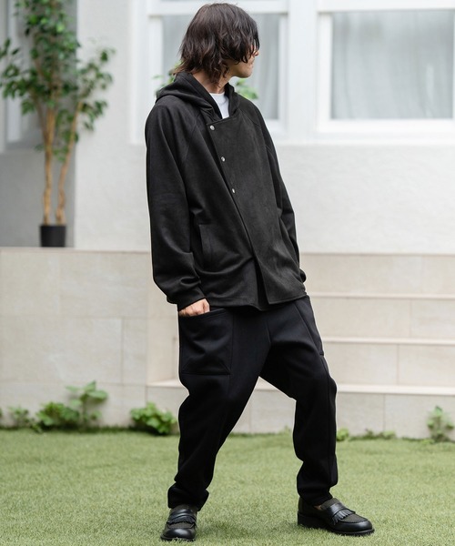 セール】mp12550-Big Pocket Back Boa Sweat Pants スウェットパンツ