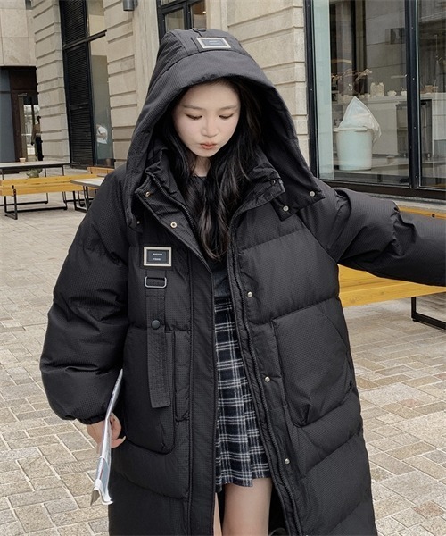 Dream garden（ドリームガーデン）の「フード付き ロングダウン