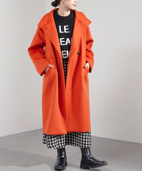 B.C STOCK（ベーセーストック）の「Wビーバースタンドカラーコート