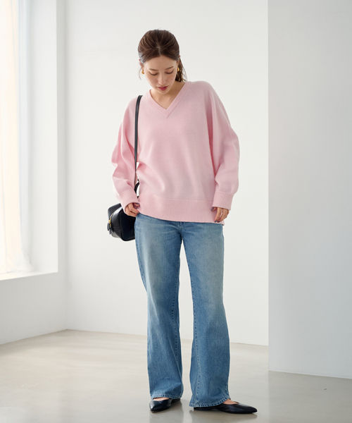 セール】≪追加≫AQUA Vネックプルオーバー2（ニット/セーター