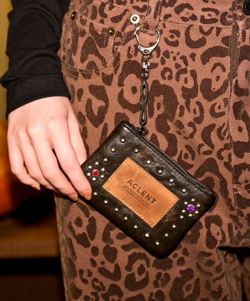 セール】スタッズキーチェーンウォレット（ポーチ）｜ACLENT