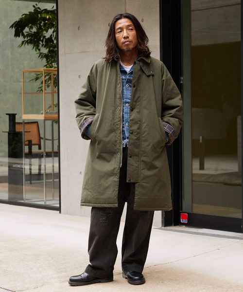 Barbour（バブアー）の「チェック柄中綿フード付きジャケット（ダウン