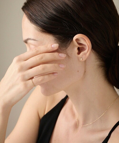 ete（エテ）の「○K10YG ダイヤモンド ピンキーリング（リング）」 - WEAR