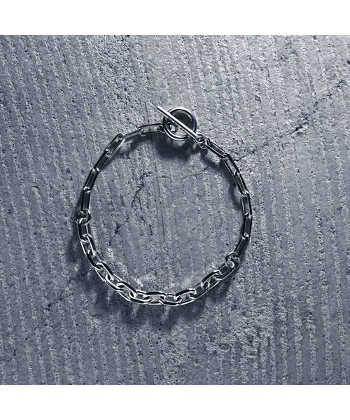 YArKA/ヤーカ】silver925 thick long oval chain bracelet [LVO2