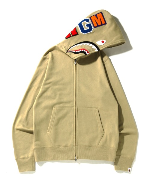 A BATHING APE（アベイシングエイプ）の「SHARK FULL ZIP HOODIE M