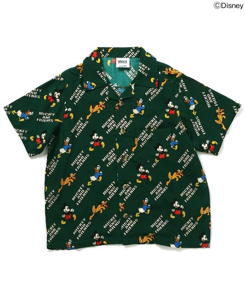 セール】WEB限定ディズニーキャラクターアロハシャツ（シャツ/ブラウス