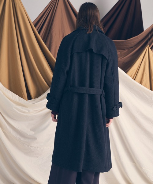 UNISEX》【LIMITED EDITION】Double-breasted Prime-Over Trench Coat
