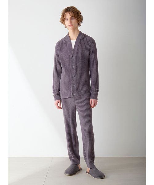 セール】【HOMME】調温スムーズィーカーディガン（ルームウェア