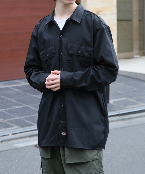 セール】【Dickies】SHIRTS LSFQ 長袖シャツ /574（シャツ/ブラウス