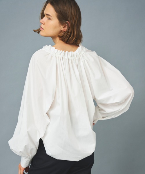 N.O.R.C（ノーク）の「ギャザーフリルブラウス（シャツ/ブラウス