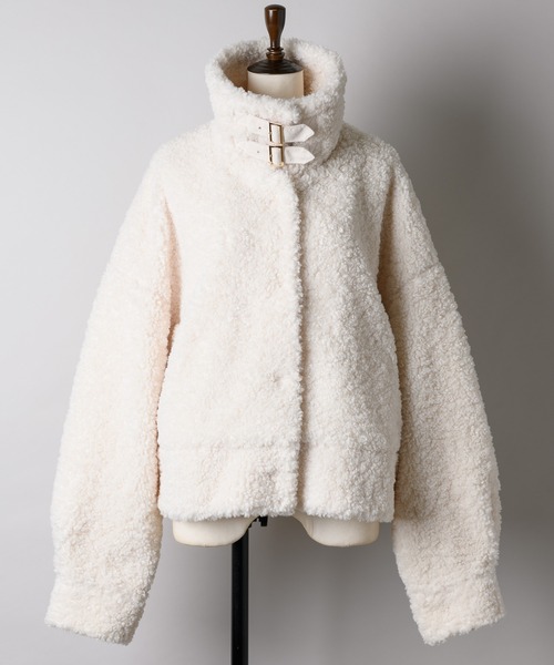 VIOLETTA（ヴィオレッタ）の「ボアショートコート（その他アウター