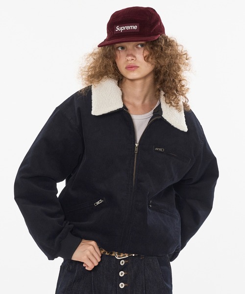 セール】DRAW CODE DOUBLE ZIP 2WAY CORDUROY BLOUSON / ドローコード