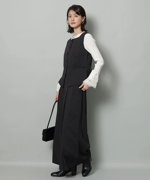 袖口レースプルオーバー（ニット/セーター）｜Arpege story