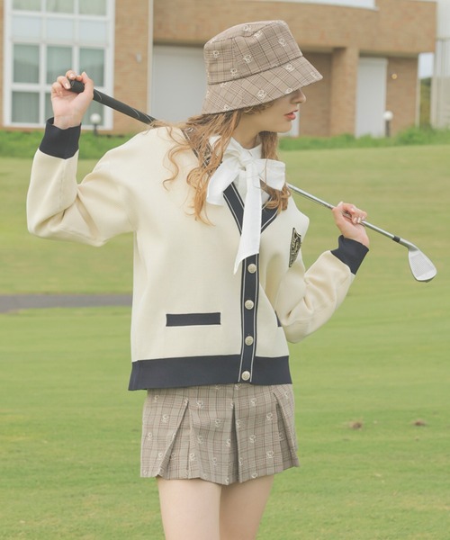 EIMY GOLF（エイミーゴルフ）の「esエンブロイダリーチェックミニ