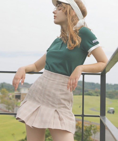 EIMY GOLF（エイミーゴルフ）の「esエンブロイダリーチェックミニ