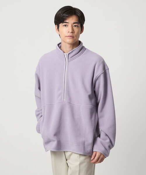 セール】＜GOAT＞フリース ハーフジップ プルオーバー（スウェット