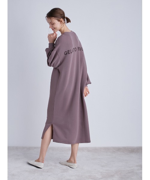 gelato pique（ジェラートピケ）の「ロゴスウェットドレス（ルーム