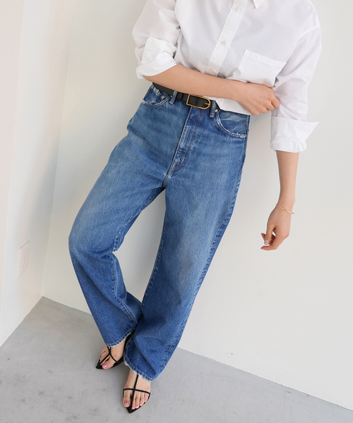 IENA（イエナ）の「【KURO/クロ】別注 OPTIMA ワイドテーパードデニム