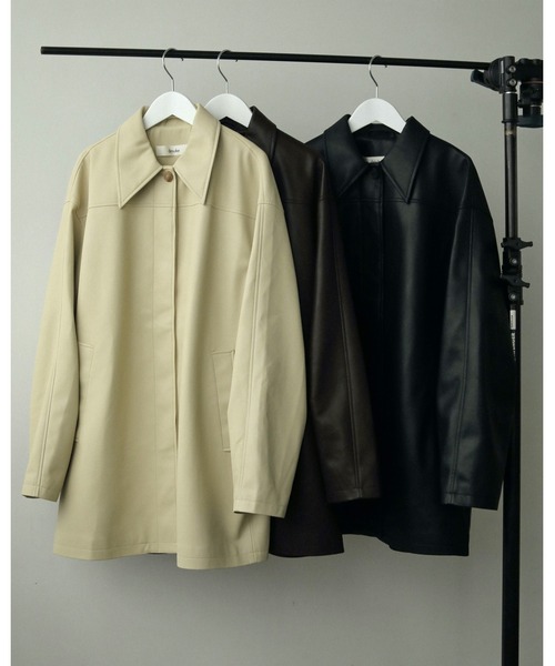 anuke（アンヌーク）の「Ecoleather Over Jacket（テーラード