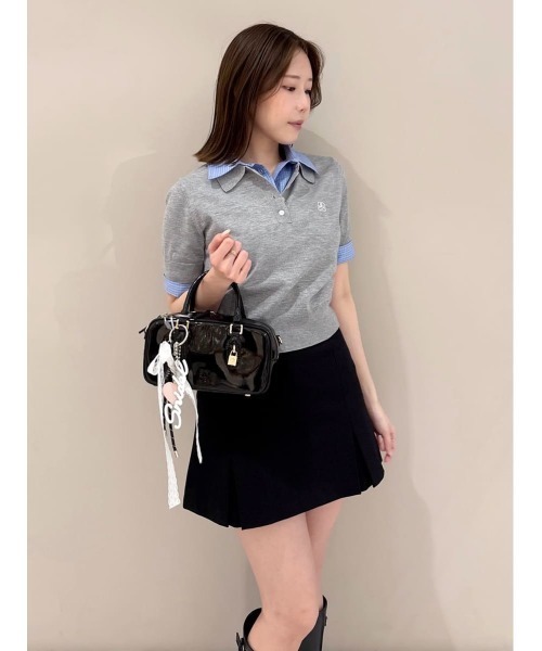 セール】シャツドッキングニットポロ（ニット/セーター）｜SNIDEL