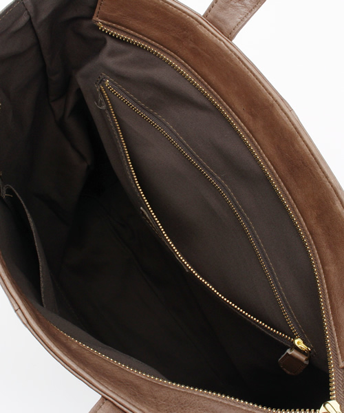 esperanto (エスペラント)/国産レザー トートバッグ（底鋲つき