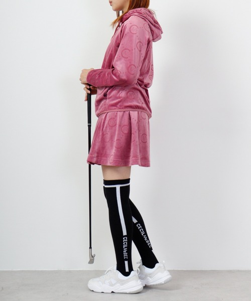 CECIL McBEE（セシルマクビー）の「ベロアフーディー（パーカー）」 - WEAR