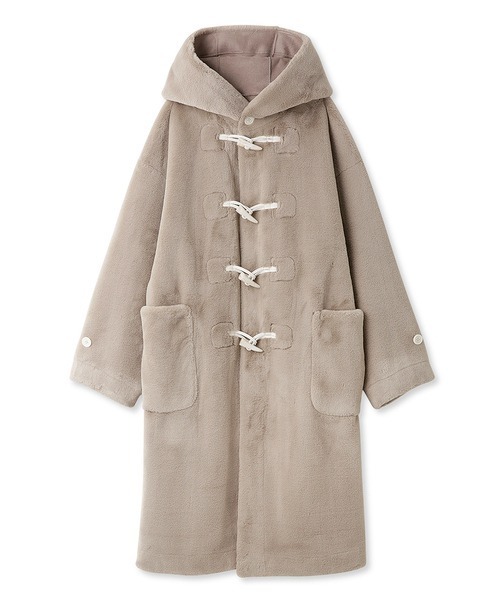 FURFUR（ファーファー）の「エコファーダッフルコート（ダッフルコート