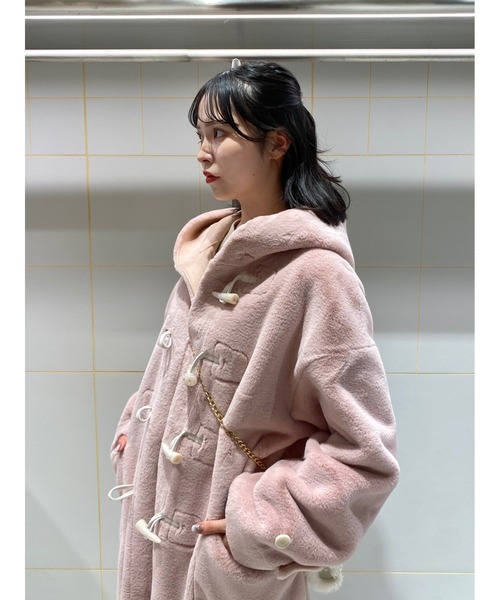 FURFUR（ファーファー）の「エコファーダッフルコート（ダッフルコート