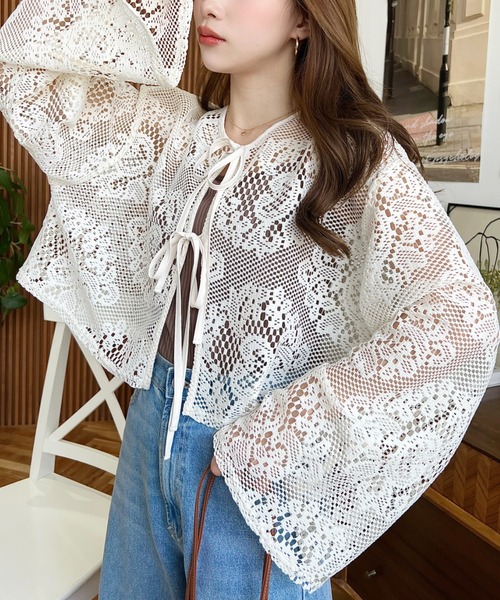 moment+（モーメントプラス）の「フラワークロシェレース前後2WAY